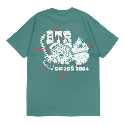 BTR On Ice! Green Tee