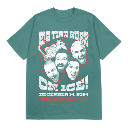 BTR On Ice! Green Tee