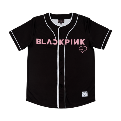 BLACKPINK 16 Baseball Jersey Black