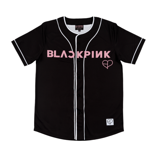 BLACKPINK 16 Baseball Jersey Black