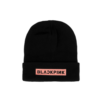 BLACKPINK Cuff Beanie Black