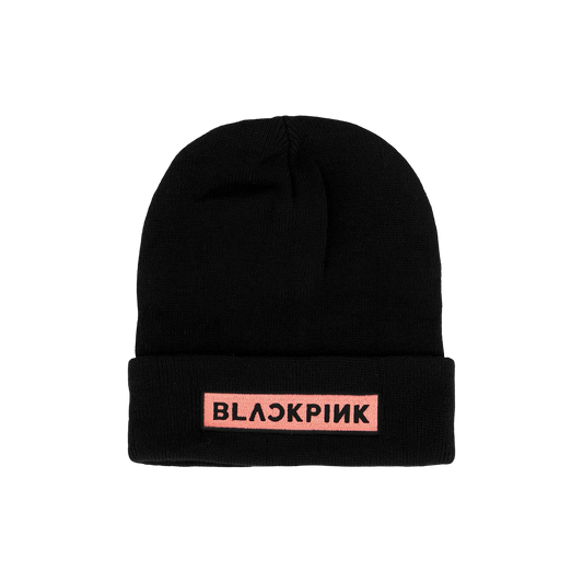 BLACKPINK Cuff Beanie Black