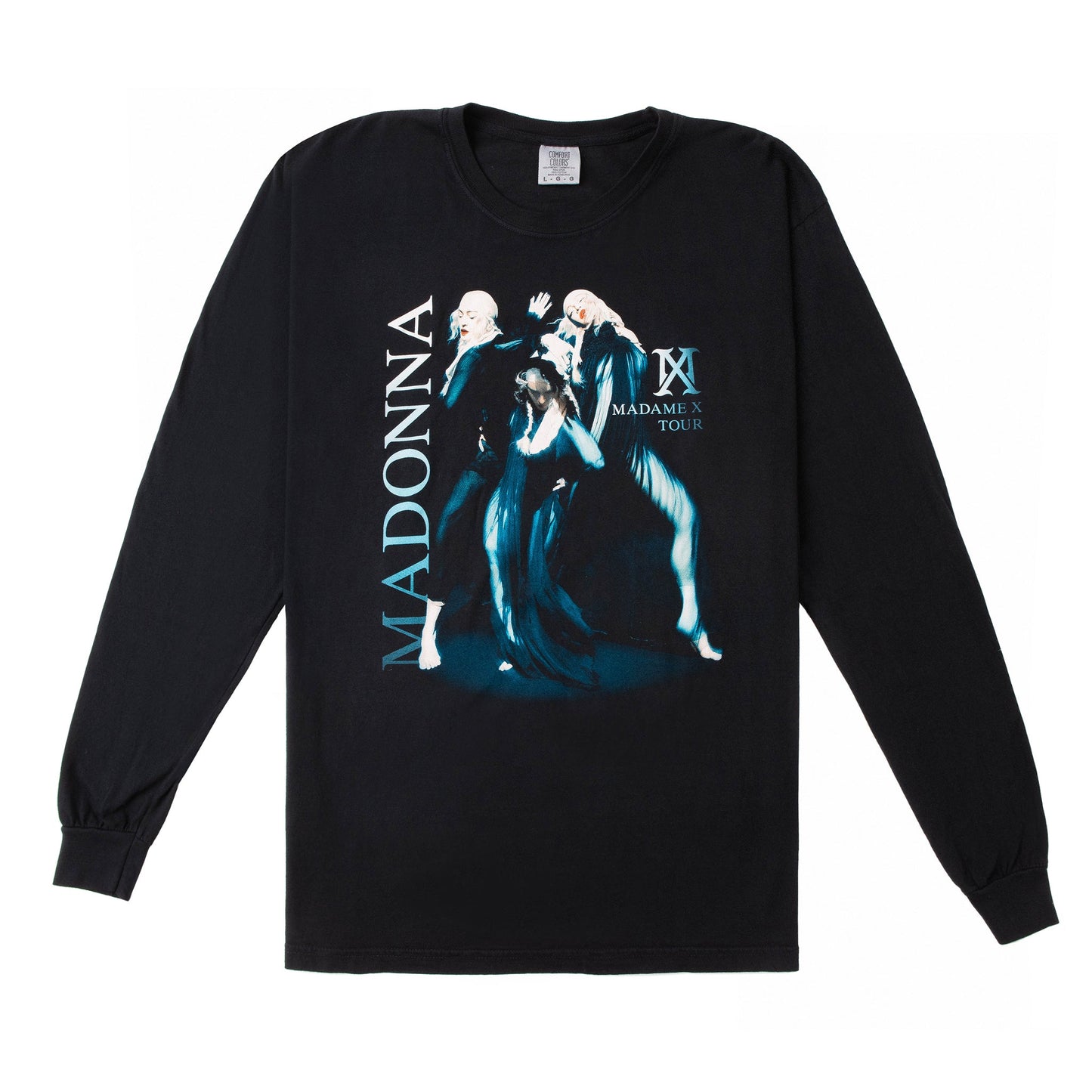 Dancing Madonna Long Sleeve Tee-Madonna