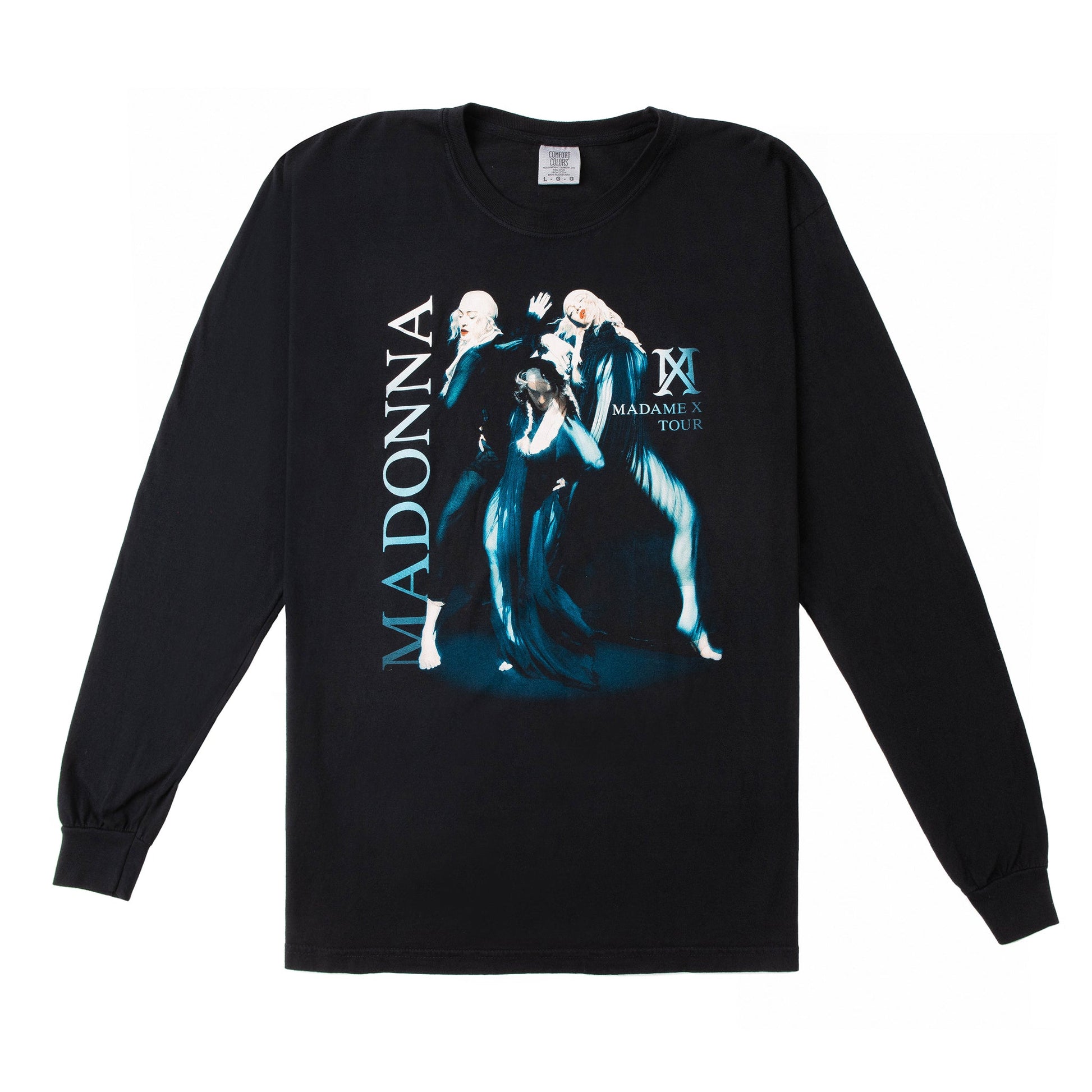 Dancing Madonna Long Sleeve Tee-Madonna