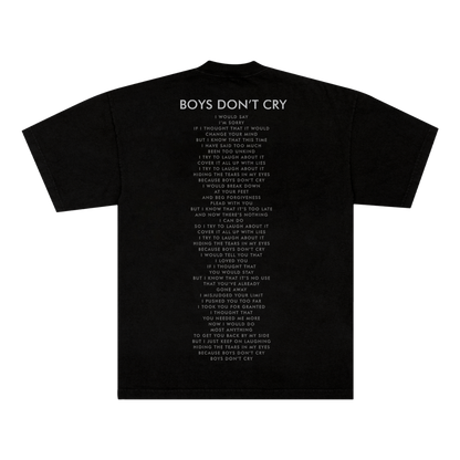 Boys Don't Cry Black Tee