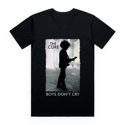 Boys Don't Cry Black V-Neck Tee