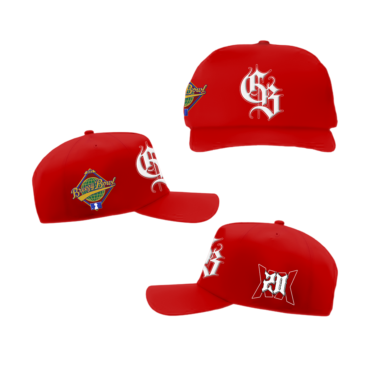 Breezy Bowl Hat - Red