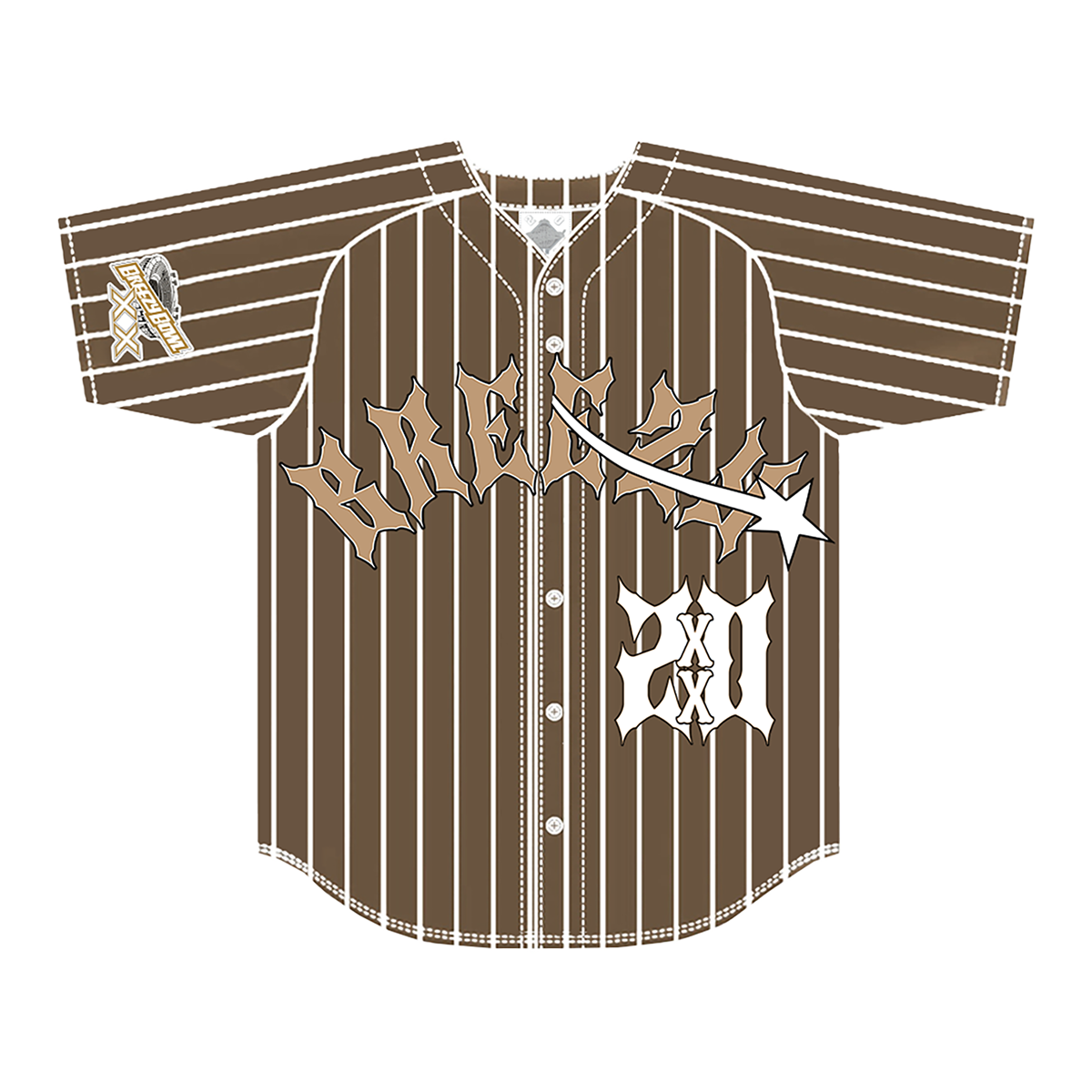 Breezy Bowl 20 Baseball Jersey