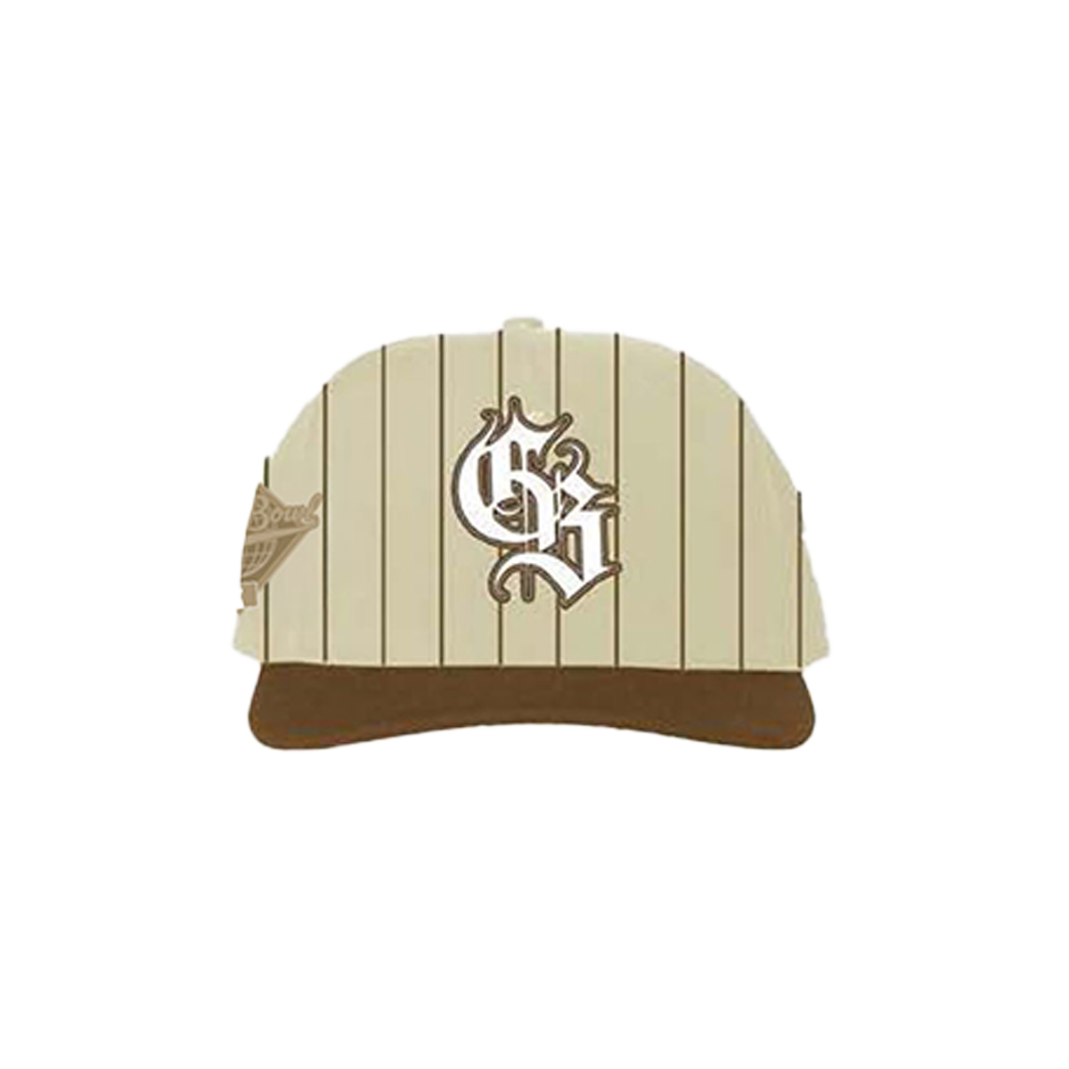 Breezy Bowl Hat - Brown Pinstripe