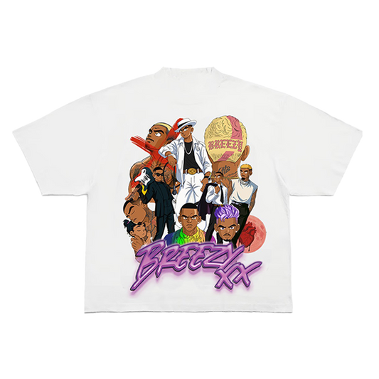 Chris Brown Anime Tee