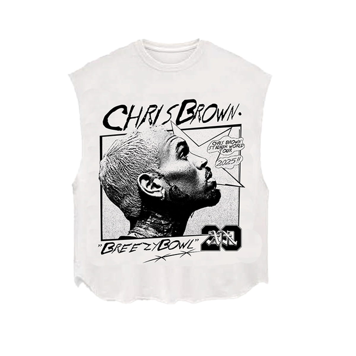 Breezy Bowl Scribble Tank