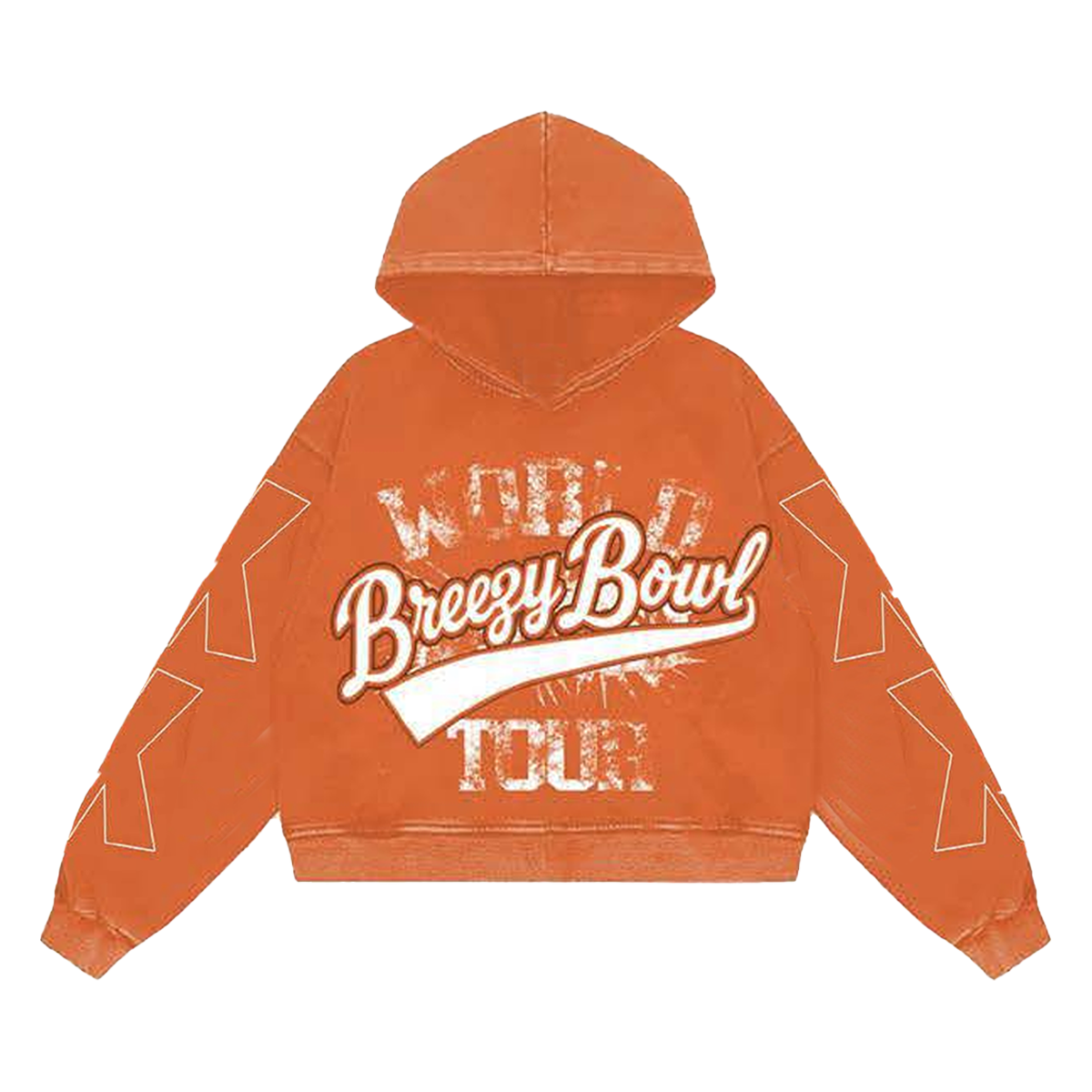 Breezy Bowl Orange Hoodie