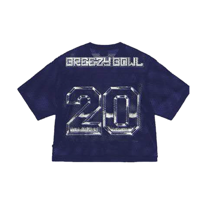 Breezy Bowl 20 Football Jersey - Navy