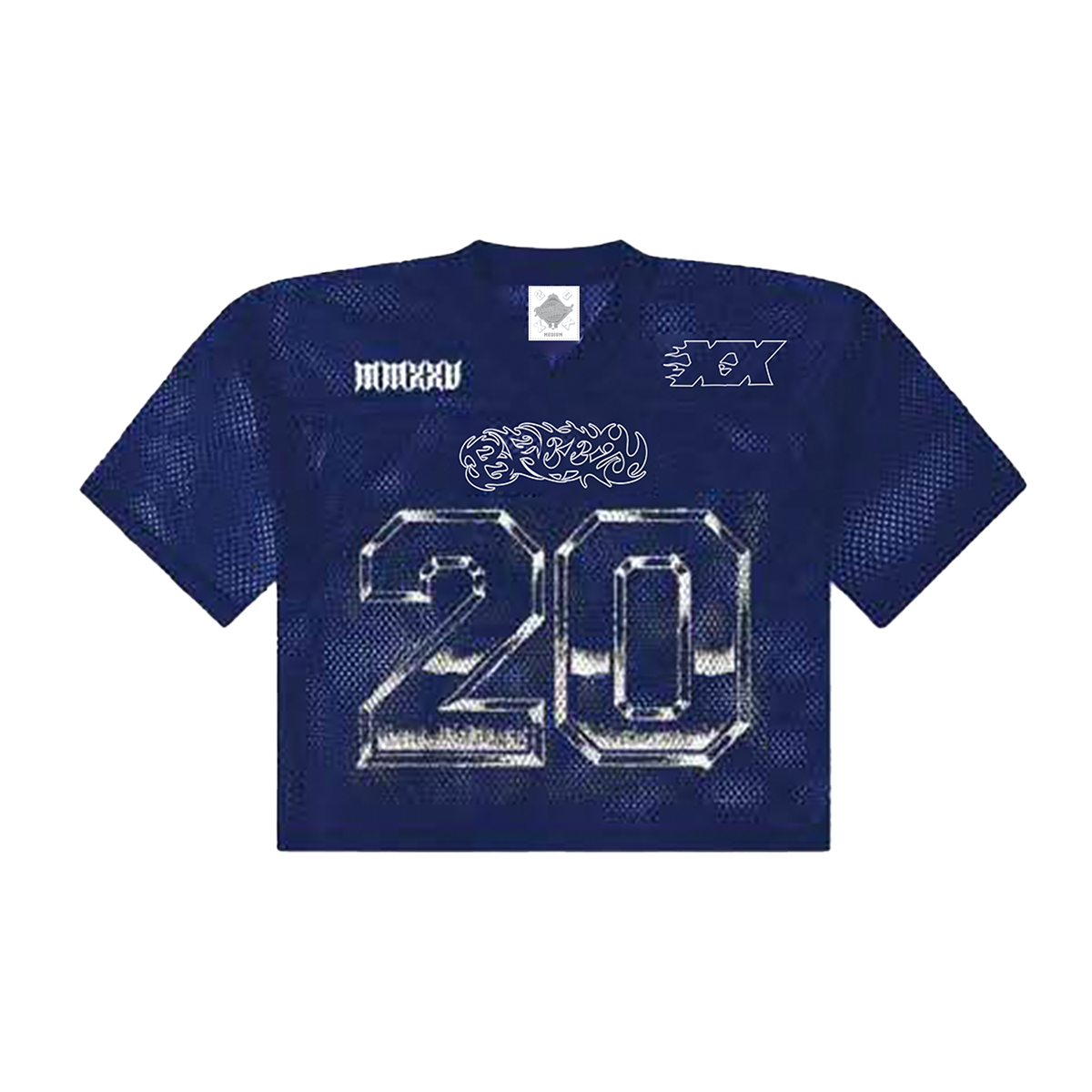 Breezy Bowl 20 Football Jersey - Navy