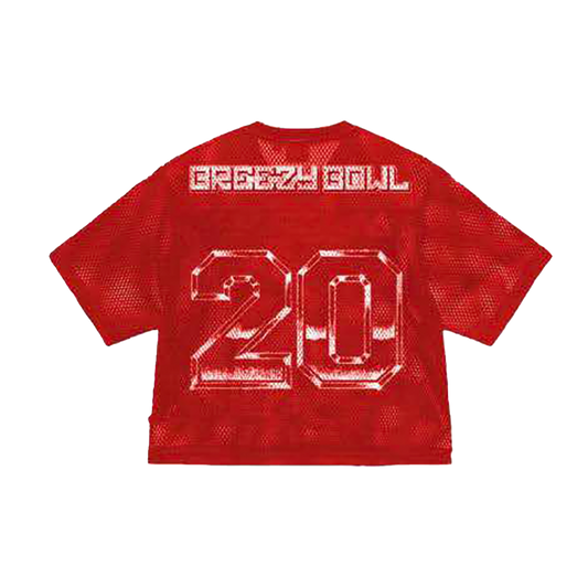 Breezy Bowl 20 Football Jersey - Red