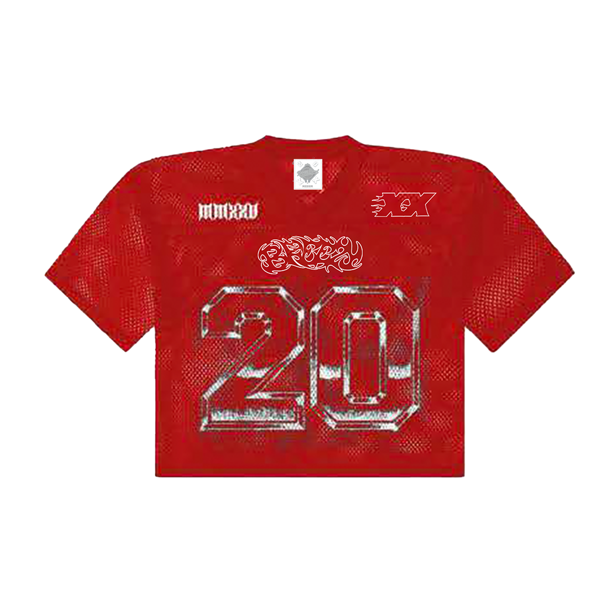 Breezy Bowl 20 Football Jersey - Red