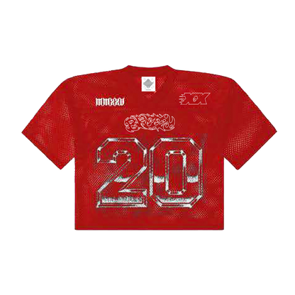 Breezy Bowl 20 Football Jersey - Red