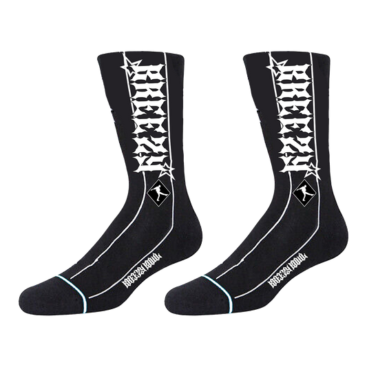 Breezy Socks - Black and White