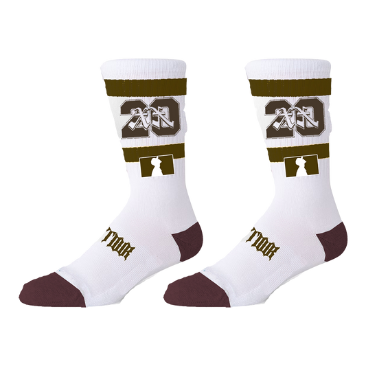 20XX MLB Socks - Brown