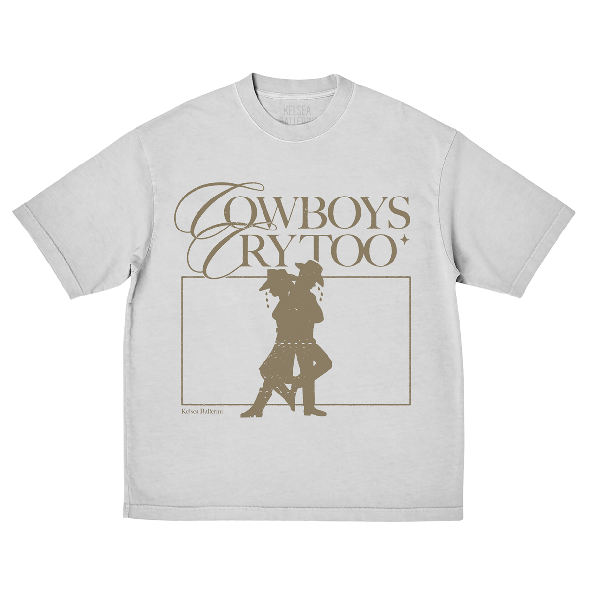 COWBOYS CRY TOO GRAPHIC T-SHIRT