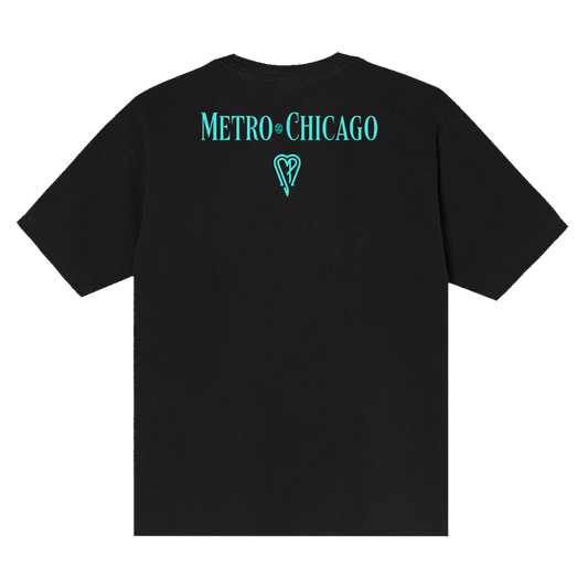 Chicago Radio Black Tee