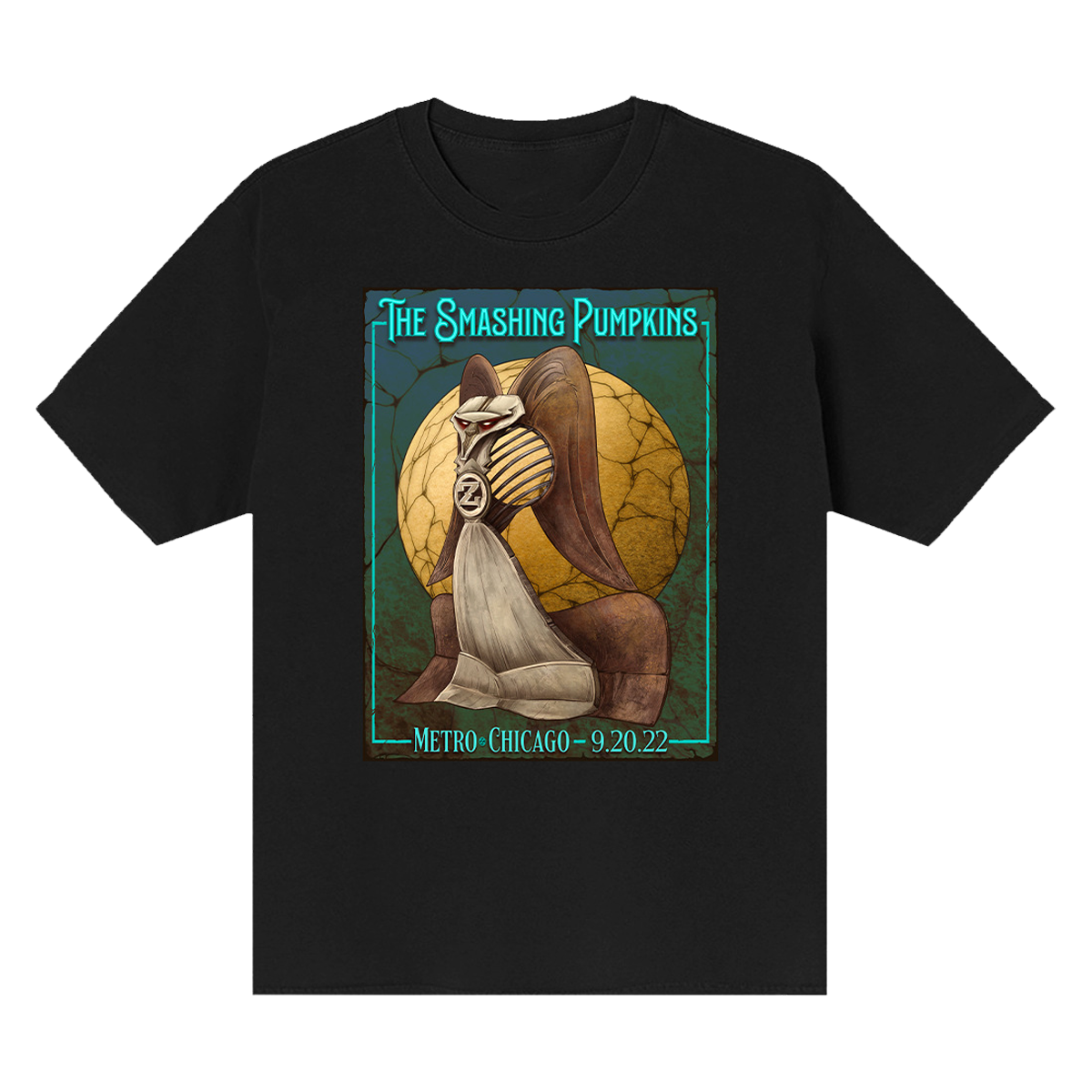 Chicago Radio Black Tee