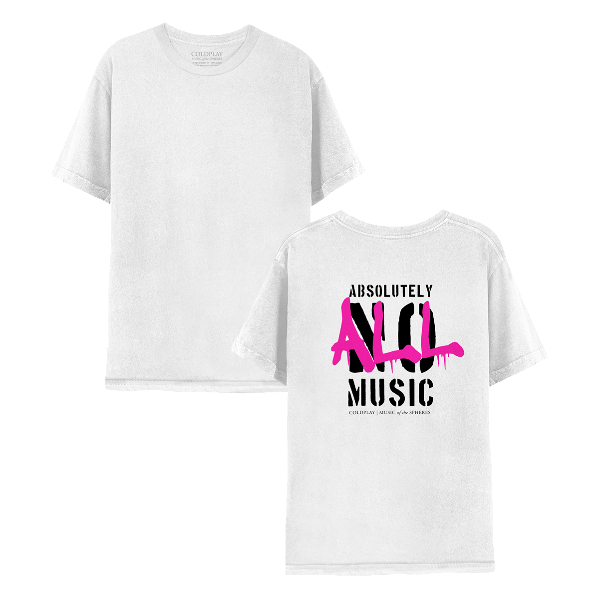 Absolutely All Music Back Print Tee