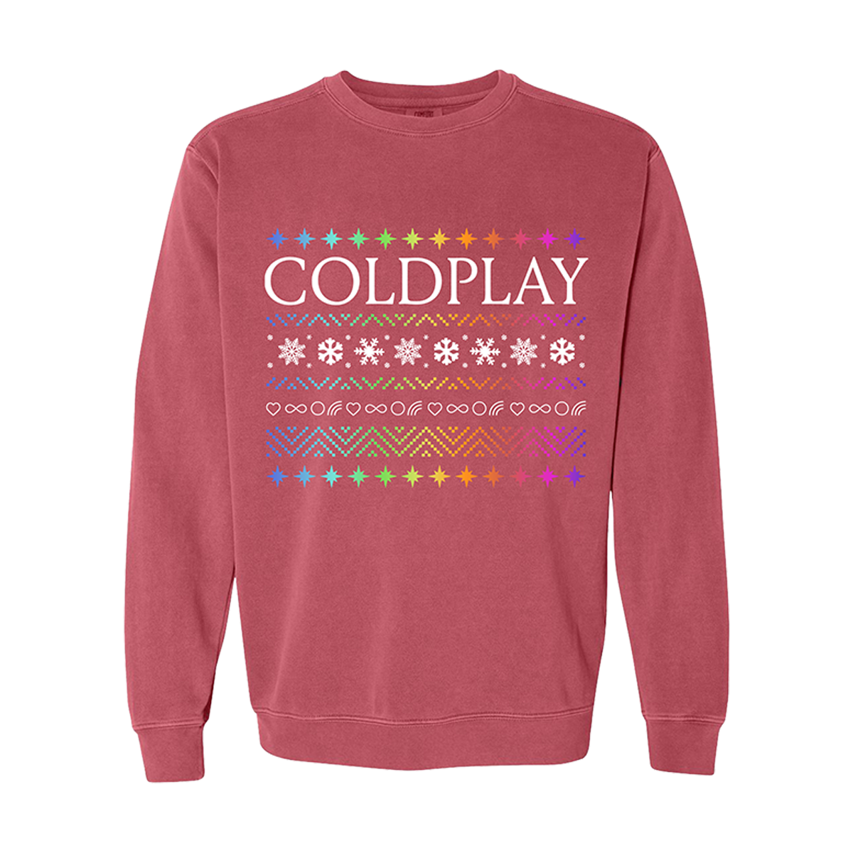 COLDPLAY HOLIDAY CREWNECK
