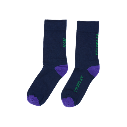 X&Y SOCKS-Coldplay