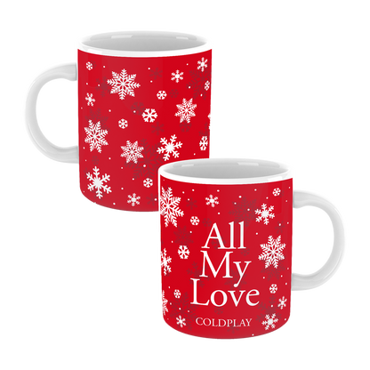 COLDPLAY ALL MY LOVE MUG