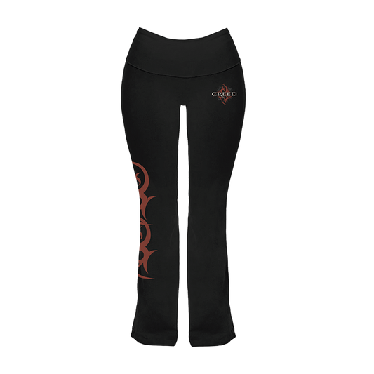 Creed Tribal Red Yoga Pants