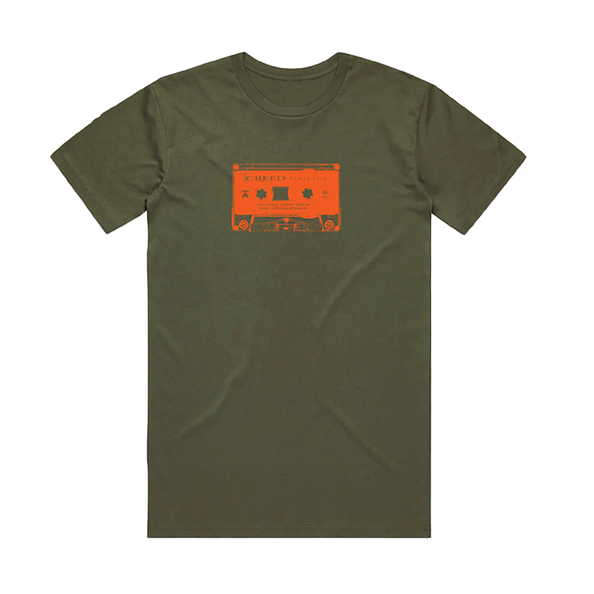 Summer of '99 Tour Military Green Cassette Tee