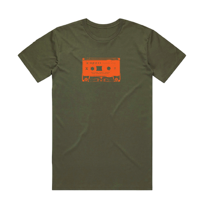 Summer of '99 Tour Military Green Cassette Tee