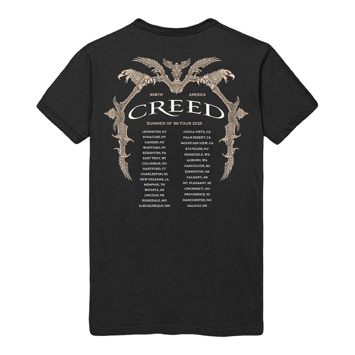 Summer of '99 Tour Griffon Logo Tee