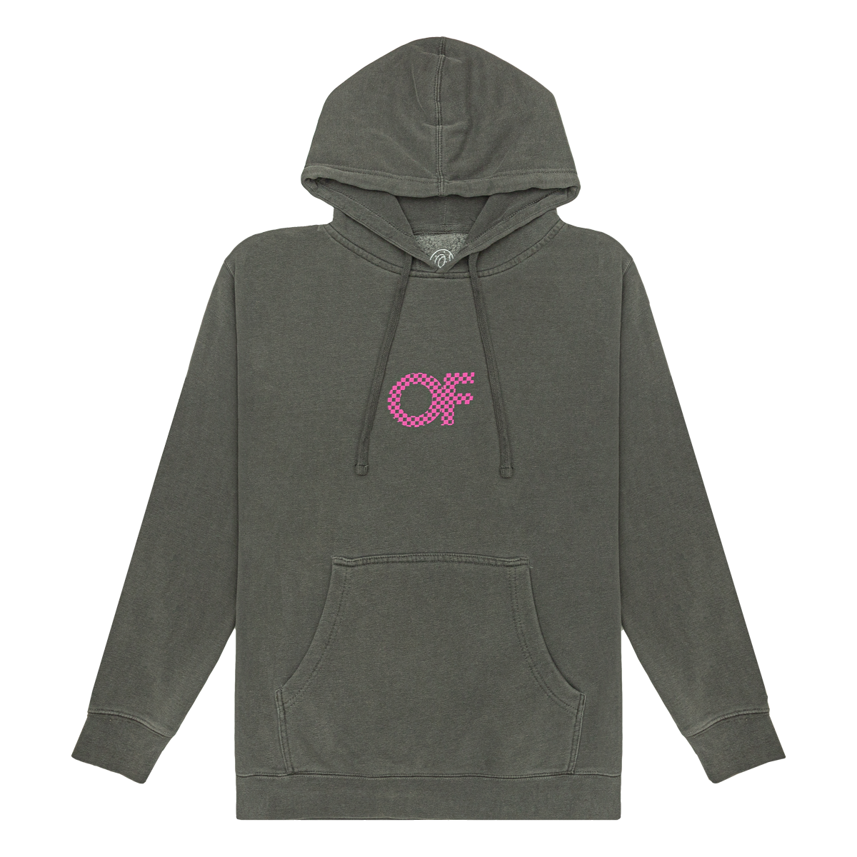 Checker Pullover Hoodie - Black-Odd Future