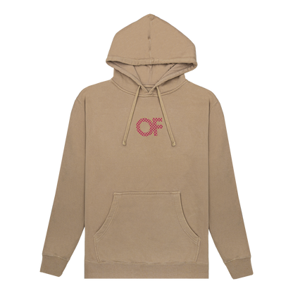 Checker Pullover Hoodie - Sandstone-Odd Future