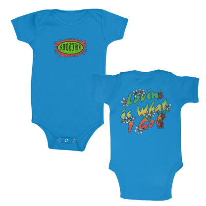 Love is What I Got Cobalt Blue Onesie