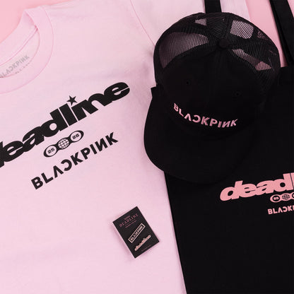 BLACKPINK Cotton Twill Front Trucker Hat