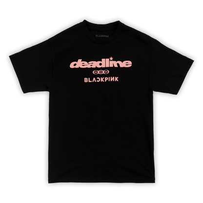 BLACKPINK Continent Logo Tee Black