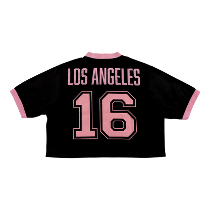 BLACKPINK Cropped Jersey LA Black