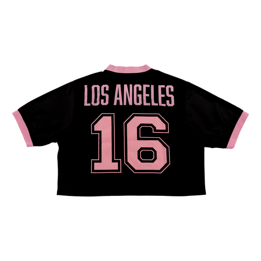 BLACKPINK Cropped Jersey LA Black