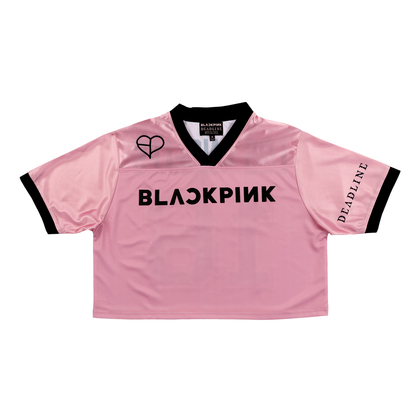BLACKPINK Cropped Jersey LA Pink