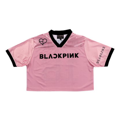 BLACKPINK Cropped Jersey LA Pink