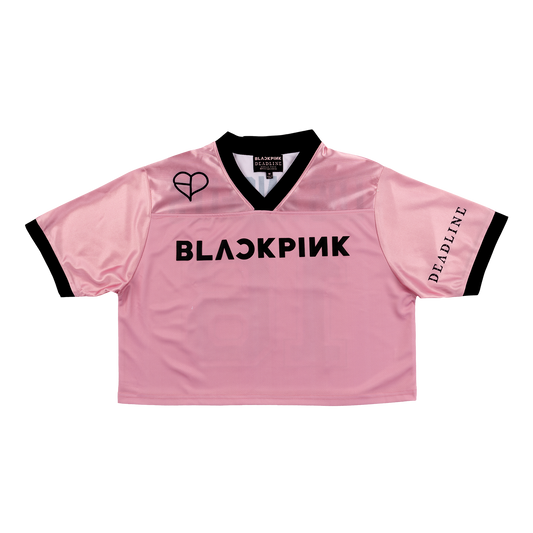 BLACKPINK Cropped Jersey LA Pink