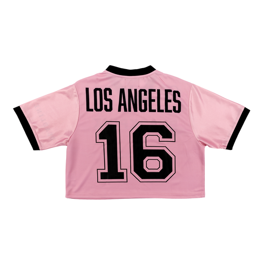 BLACKPINK Cropped Jersey LA Pink