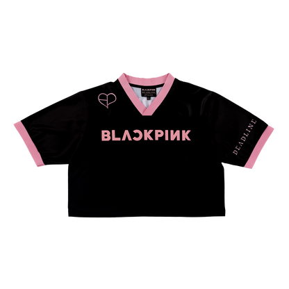 BLACKPINK Cropped Jersey Toronto Black