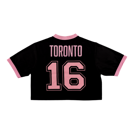 BLACKPINK Cropped Jersey Toronto Black