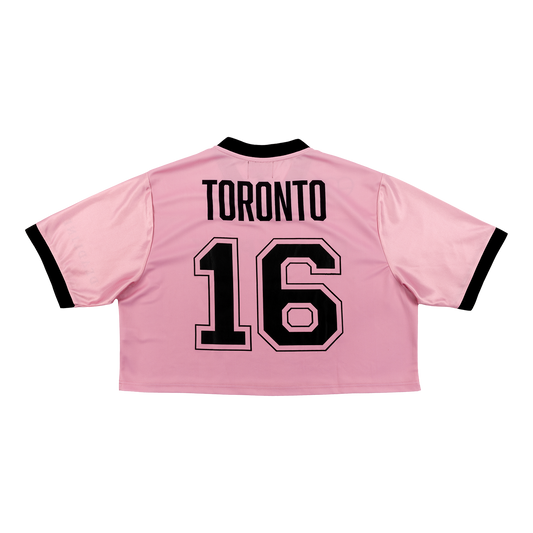 BLACKPINK Cropped Jersey Toronto Pink