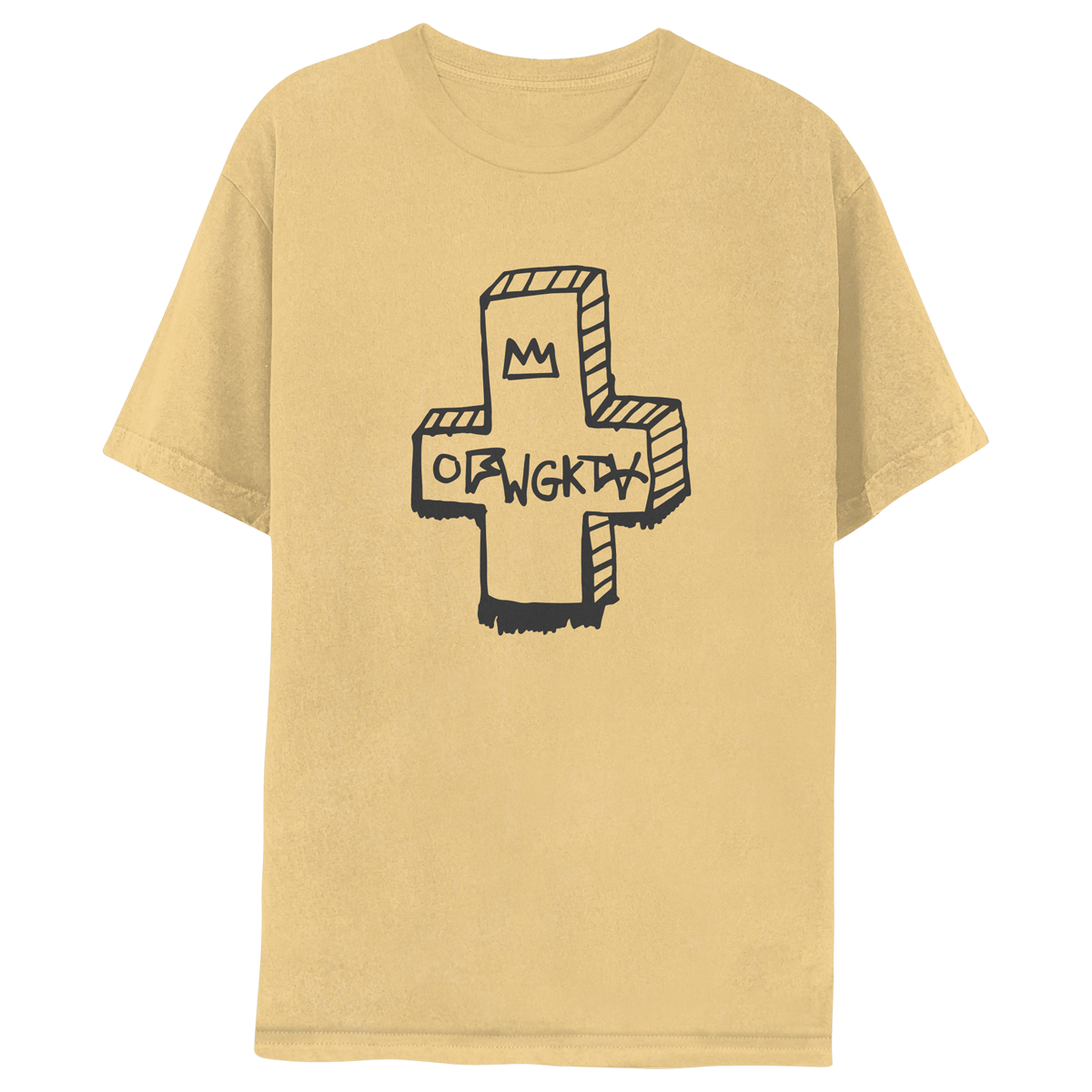 Crown T-shirt - Mustard-Odd Future