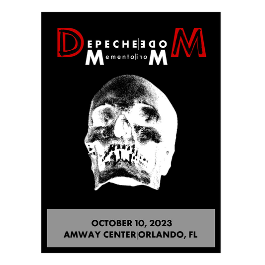 Memento Mori Tour 2023 Orlando Screen Print Poster Limited Edition